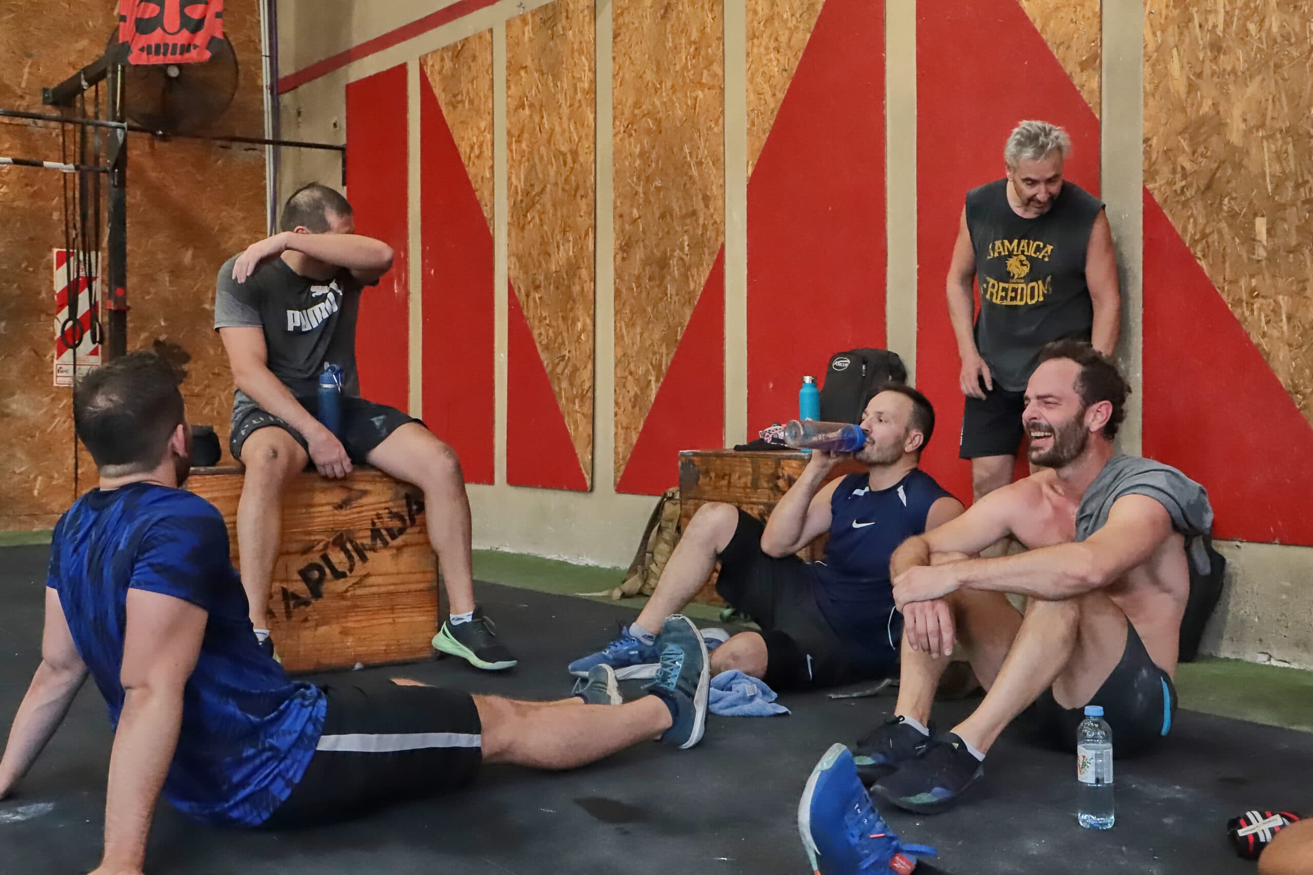 Atletas de CrossFit Catapumba